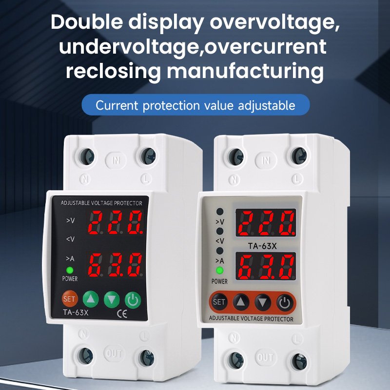 TA-63X-Double-Display-Voltage-Current-Protectors