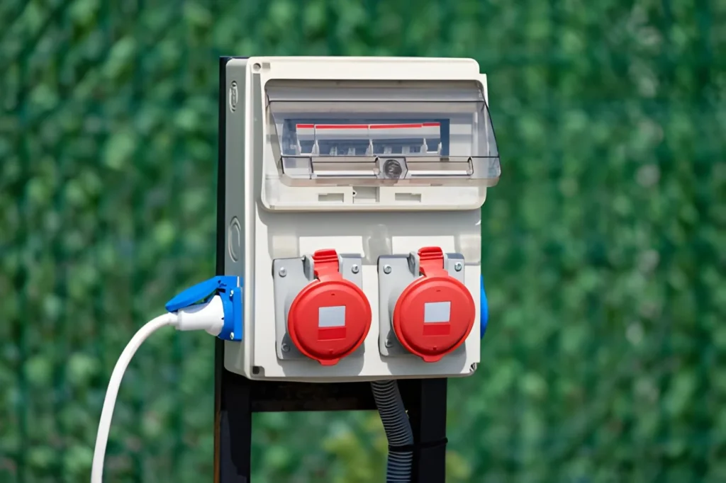 Industrial outdoor plastic electrical enclosures