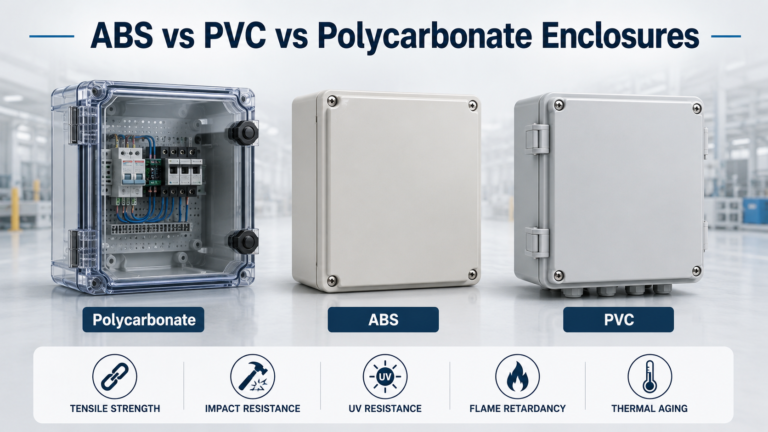 PVC vs Polycarbonate vs ABS Enclosures