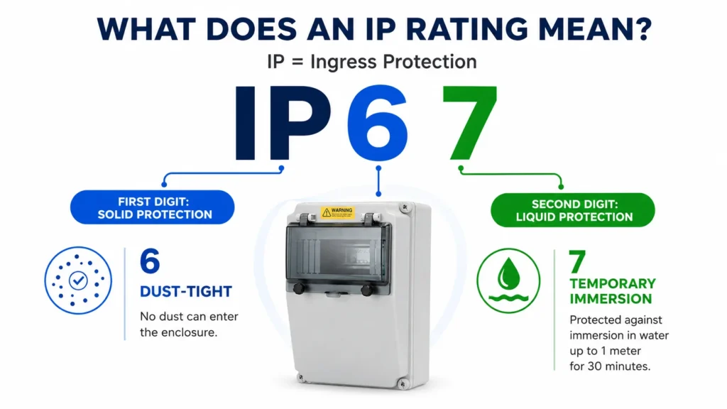 what does ip67 rating mean