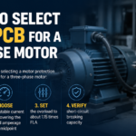 How to select an MPCB for a three-phase motor - selection guide cover